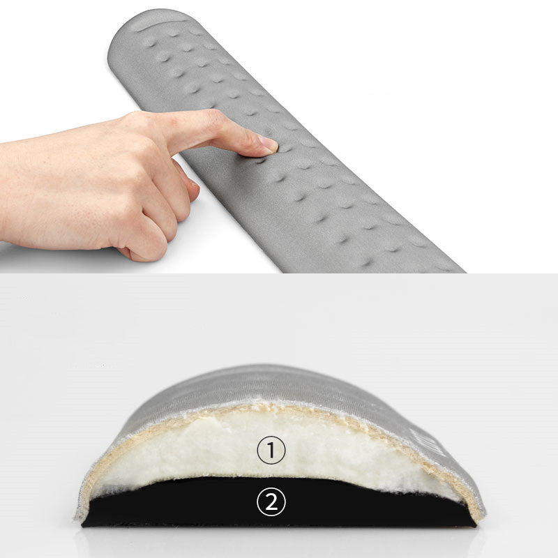 Handledsstöd i Memory Foam – Ergonomisk Skrivbordsdyna