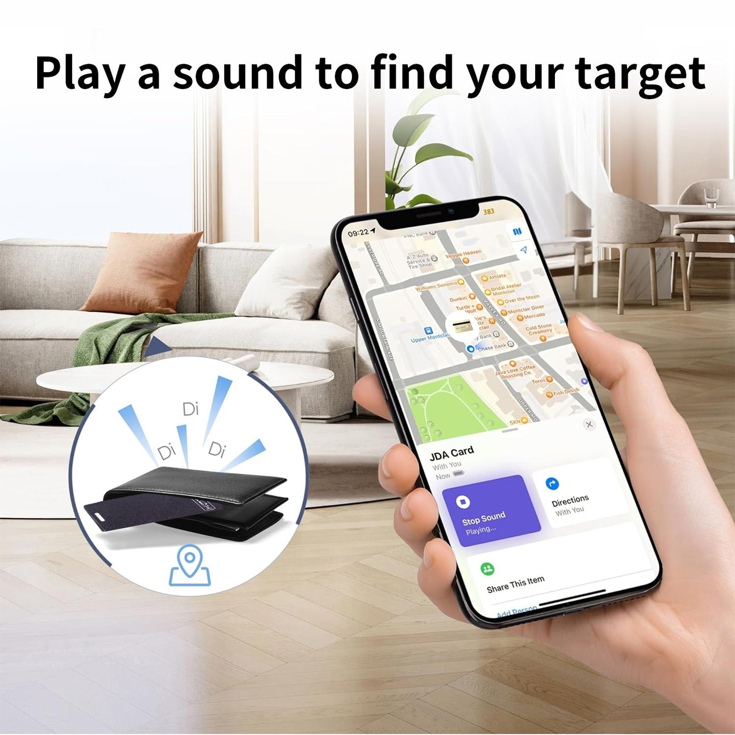 SafeCard™ – Tunnare än ett kreditkort – men starkare än en AirTag