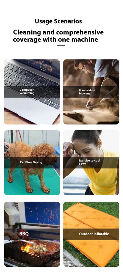 TurboClean Pro™ – Digital AirBlower 130000 RPM