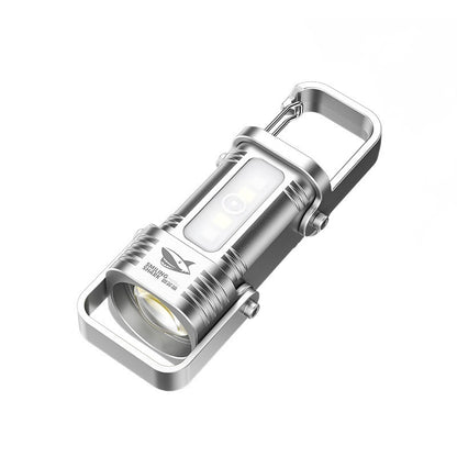 PowerFlash™ – Mini ficklampa med powerbank & USB-C (1200 LM)