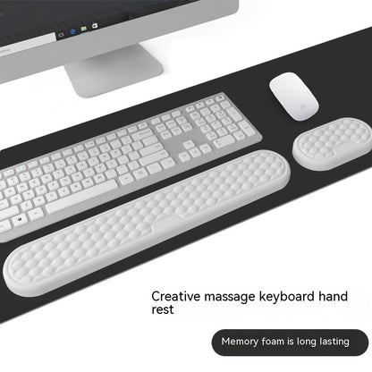 Handledsstöd i Memory Foam – Ergonomiskt skydd vid datorarbete