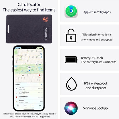SafeCard™ – Tunnare än ett kreditkort – men starkare än en AirTag