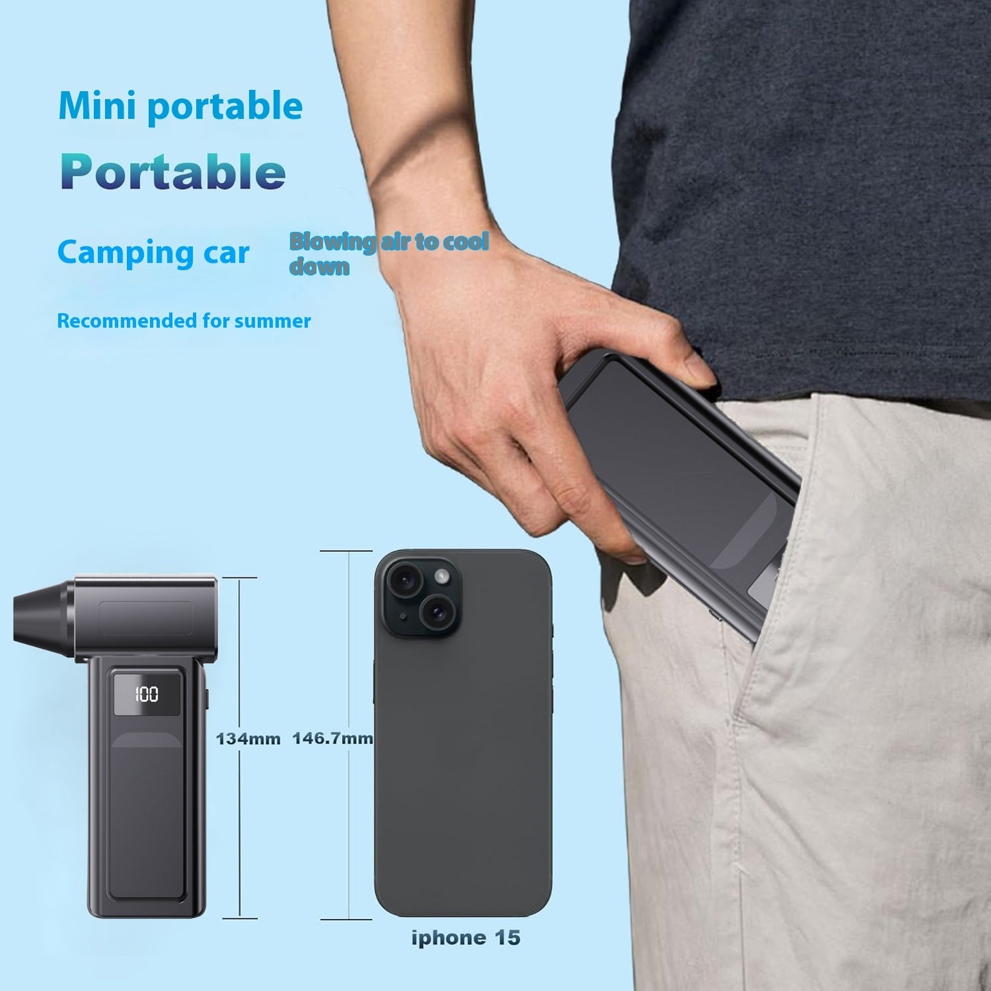 TurboClean Pro™ – Digital AirBlower 130000 RPM