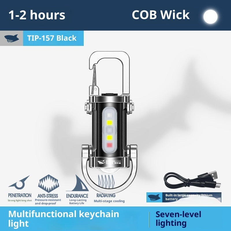 PowerFlash™ – Mini ficklampa med powerbank & USB-C (1200 LM)