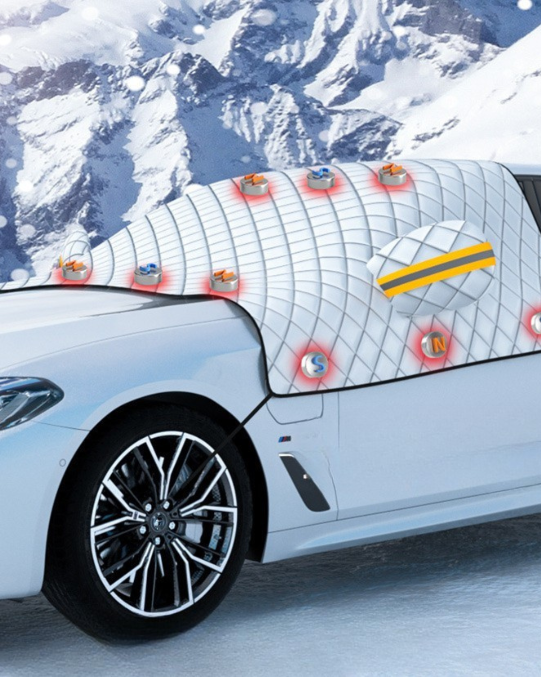 SmartSaver WinterShield™ – Magnetiskt vindruteskydd