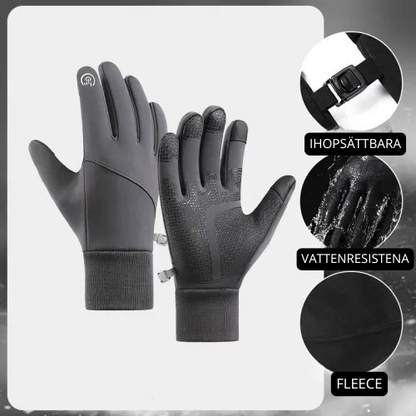 ThermoTouch™ – Vattentäta Touch-handskar med Antislip & Värmefoder