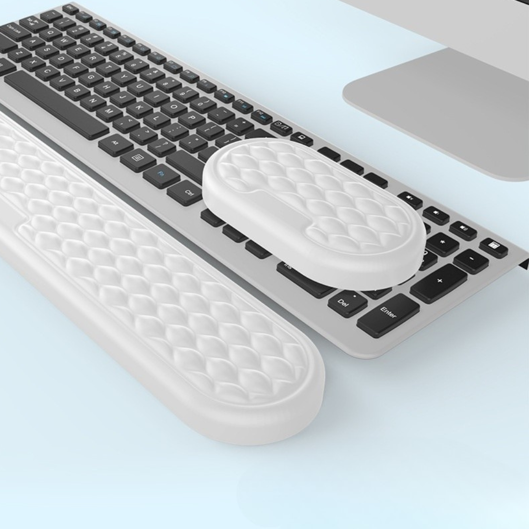 Handledsstöd i Memory Foam – Ergonomiskt skydd vid datorarbete