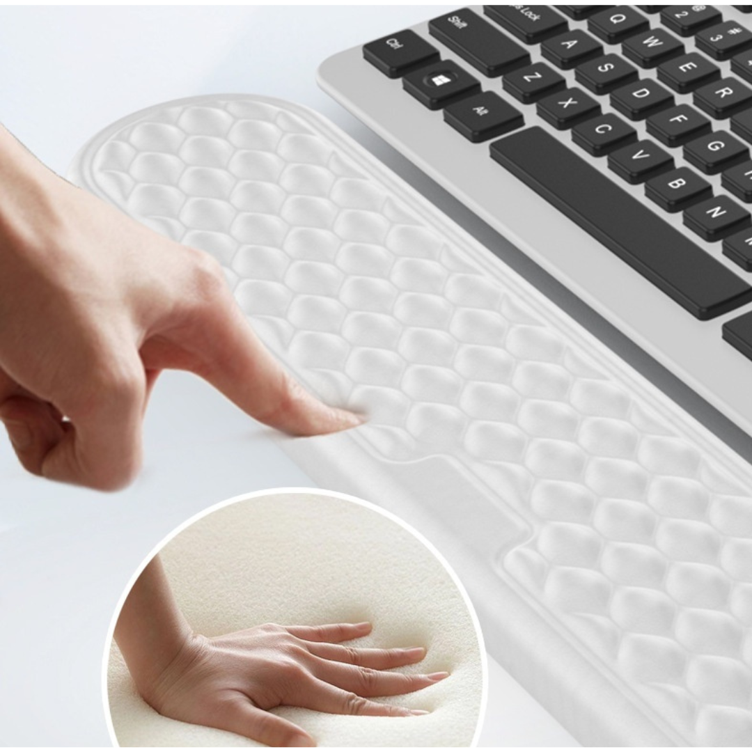 Handledsstöd i Memory Foam – Ergonomiskt skydd vid datorarbete