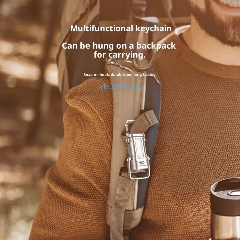 PowerFlash™ – Mini ficklampa med powerbank & USB-C (1200 LM)