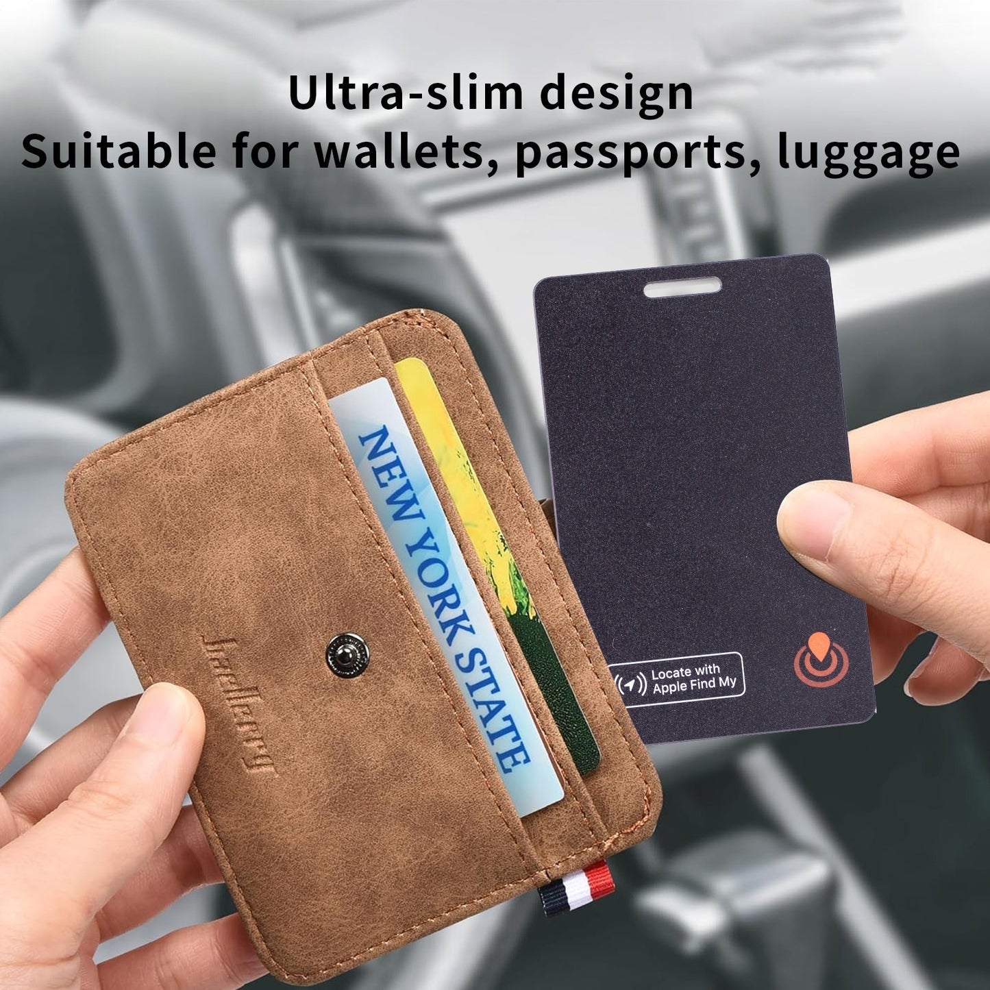 SafeCard™ – Tunnare än ett kreditkort – men starkare än en AirTag